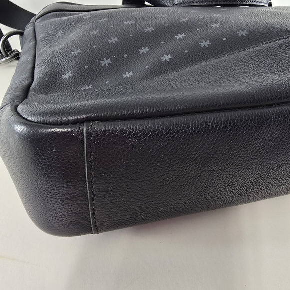 Coach Hamilton Leather Star Dot Laptop Portfolio Business Commuter Crossbody Bag - Picture 12 of 16